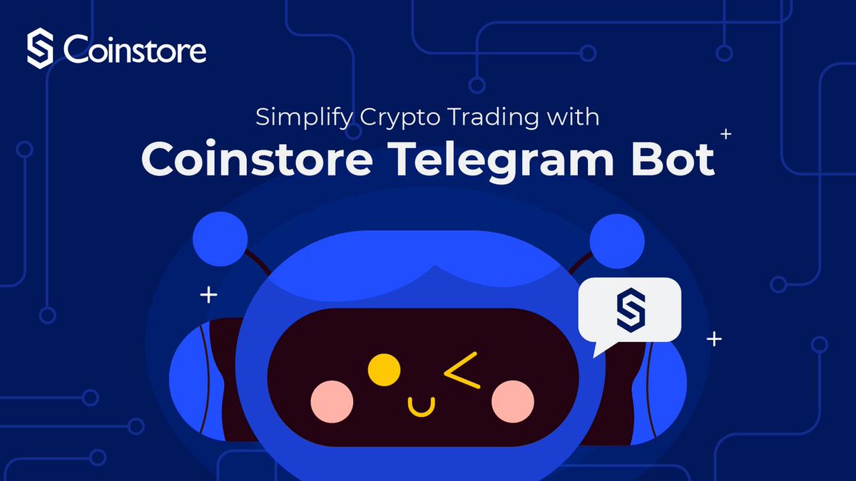 🚀 Simplify your crypto trading with the Coinstore Telegram Bot! 💬✨ Get  real-time updates, execute trades effortlessly, and stay ahead in the market—all  through your favorite messaging app. Join the revolution today!