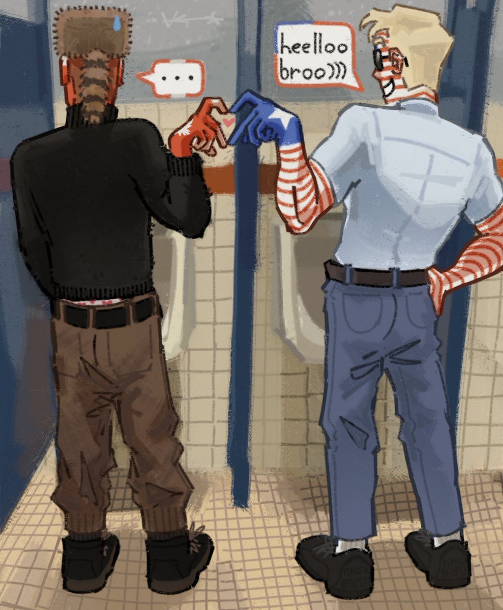PIPISIK_BEDESEM's tweet photo. meme with... USA AND CANADA!!?😎 COMBO 2🔥💥🔥🔥💥
haha lol, I really like this picture😳

#countryhumans
#countryhumansUSA
#USAcountryhumans😳
#countryhumansCanada😎
#CanadaCountryhumans

This is what real male friendship looks🤝💥 https://t.co/pbMyEckgqv