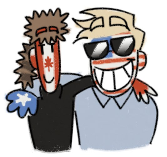 PIPISIK_BEDESEM's tweet photo. meme with... USA AND CANADA!!?😎 COMBO 2🔥💥🔥🔥💥
haha lol, I really like this picture😳

#countryhumans
#countryhumansUSA
#USAcountryhumans😳
#countryhumansCanada😎
#CanadaCountryhumans

This is what real male friendship looks🤝💥 https://t.co/pbMyEckgqv