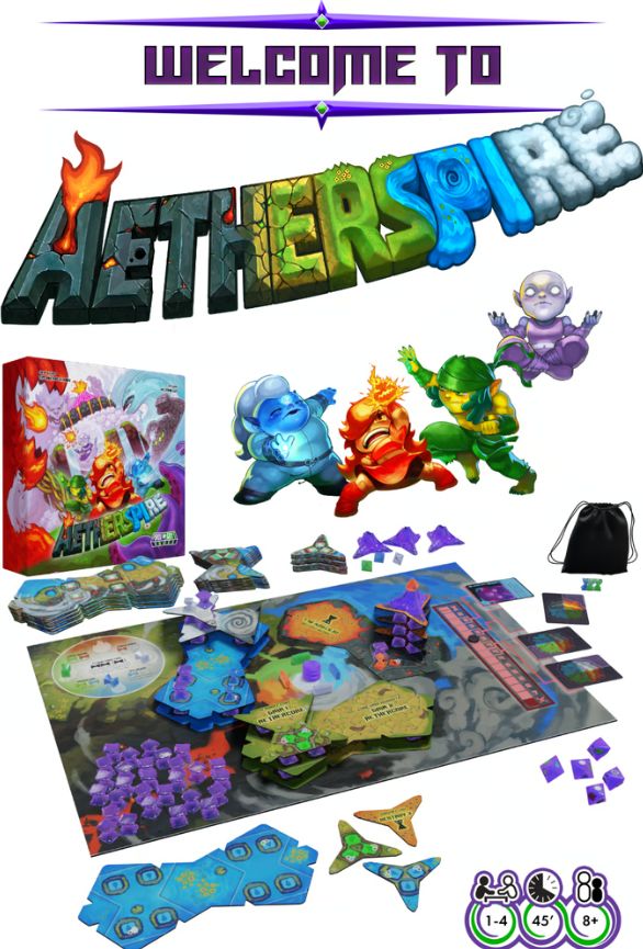 Darkstoners's tweet image. ¡Bienvenidos a Aetherspire!
Ya tenéis el nuevo #Kickstarter de @phaseshiftgames 
🆕 buff.ly/47rWvKd