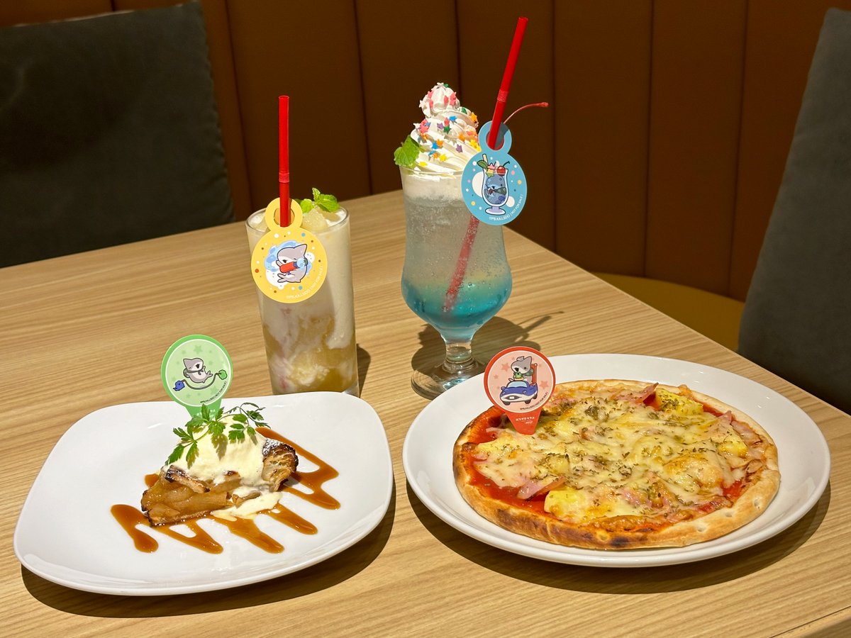 🦈アニメ「おでかけ子ザメ」× RED°🗼 🫧🫧コラボカフェ紹介🫧🫧 子ザメ