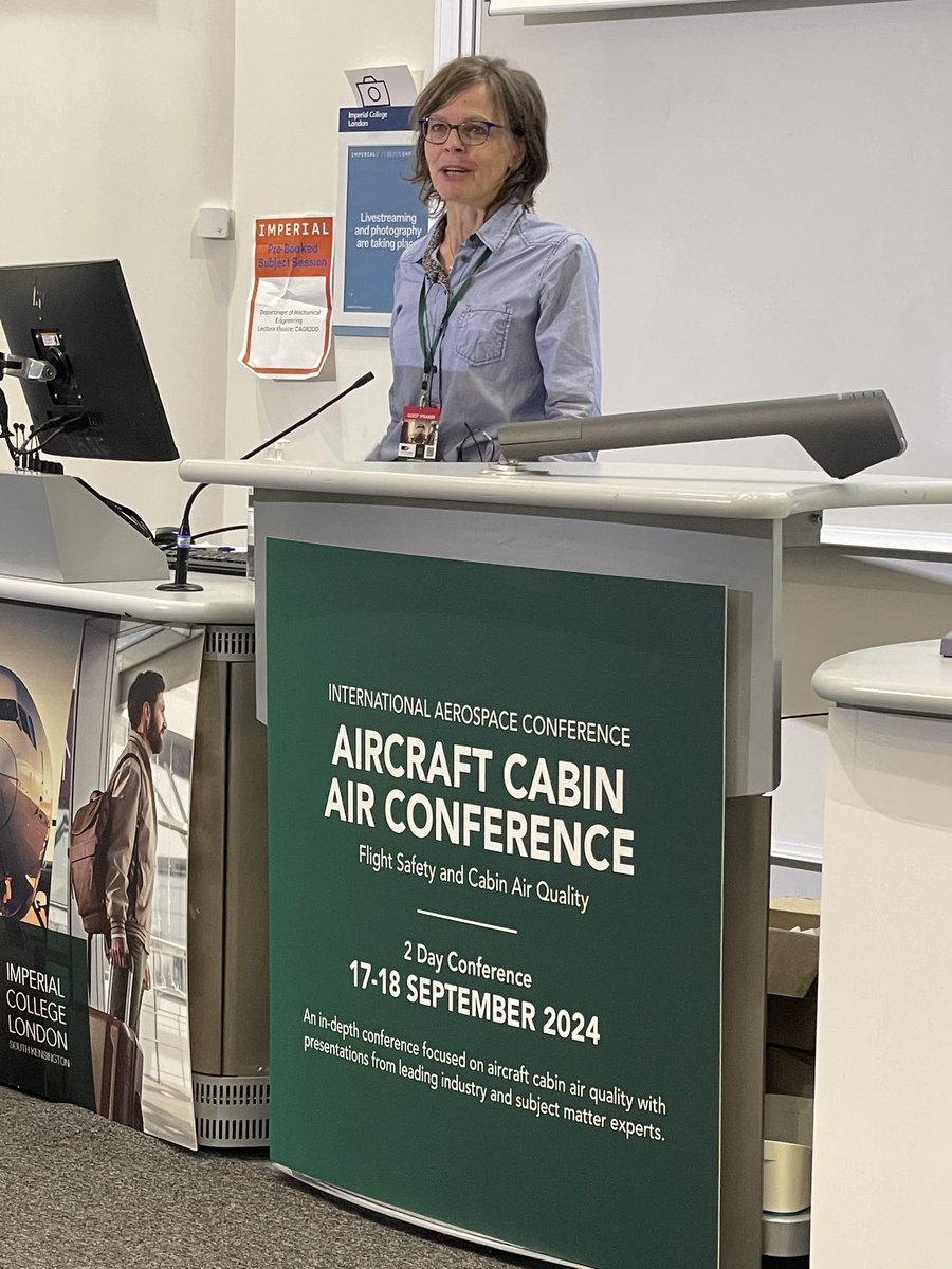 Judith Anderson of <a href="/afa_cwa/">AFA-CWA</a> presenting a well researched and  fascinating presentation on <a href="/FAASafetyBrief/">FAA Safety Briefing 🛩️🪂🚁</a> <a href="/FAANews/">The FAA ✈️</a> smoke / fumes / odor database following on from high impact video from <a href="/FlyingWithSara/">Sara Nelson</a> #aircraftcabinair <a href="/itfaviation/">ITF Aviation</a>