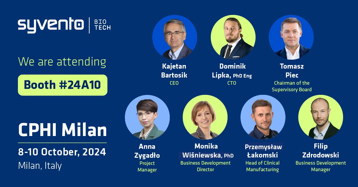 We're thrilled to showcase our LNP production expertise at @CPHI Milan. Visit us at Booth #24A10! Our team of experts is eager to connect and discuss your clinical trial needs.
syvento.com/news/syventobi…
#CPHIMilan #TeamSyVentoBioTech #Pharma #LNP #Biotech