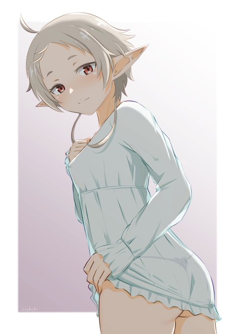 #去年の今頃描いた絵の差分の1つをぺたり
シルフィエッT 