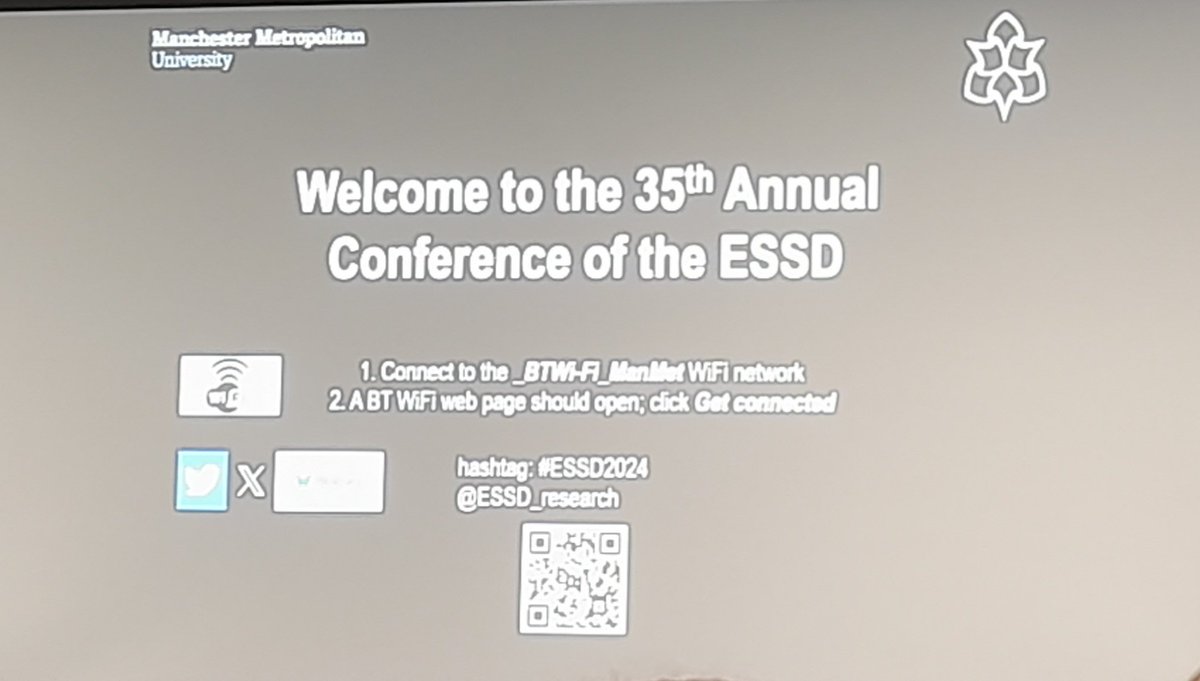 A little oasis of Europe in downtown Manchester all ready to start the wonderful ESSD drugs research conference  <a href="/ESSD_research/">ESSD</a> #essd2024