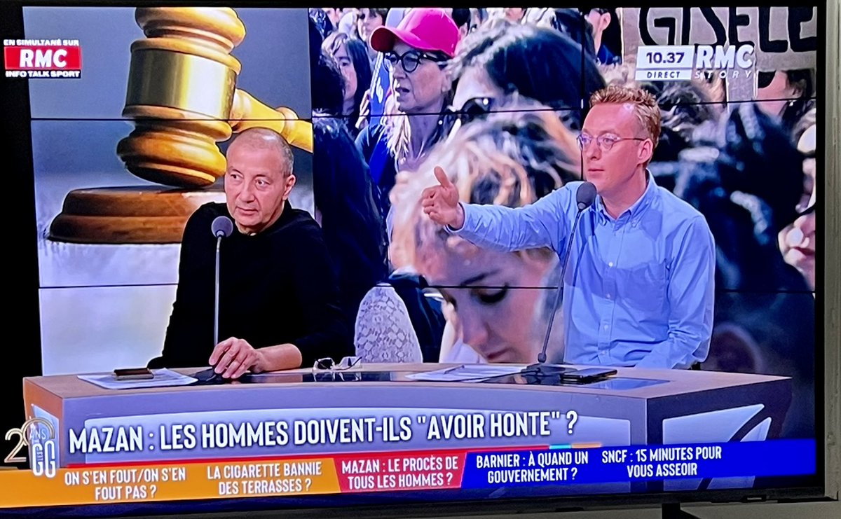 Mery01233's tweet photo. @GG_RMC 
Inviter une femme et 4 hommes de mauvaise foie sur un plateau pour la malmener dès qu’il s’agit de remettre en question des comportements masculins honteux et et en soi une honte!! https://t.co/7RGl1DQOTt