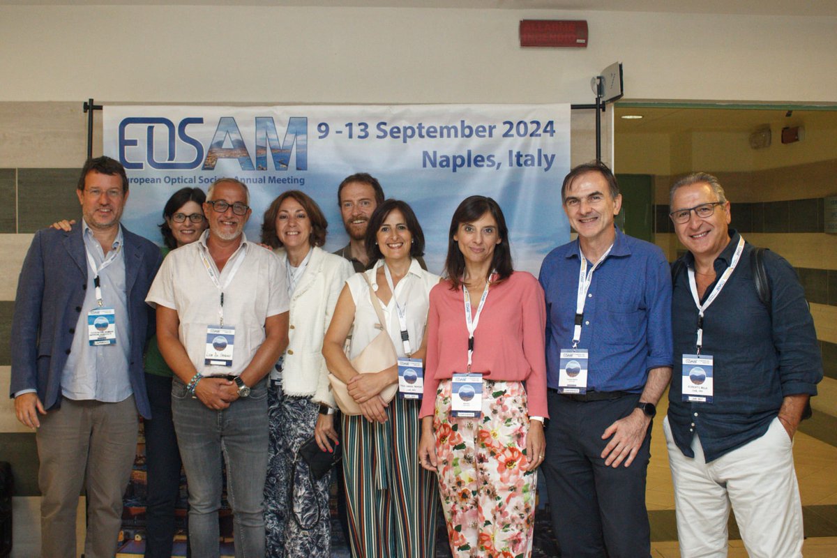 Società Italiana di Ottica e Fotonica -SIOF (@siof_ottica) on Twitter photo SIOF Presidential Board (almost full) at #EOSAM2024 in Naples!
#EOSAM2024
#Naples #OpticsAndPhotonics
<a href="/europeanoptics/">European Optical Society (EOS)</a> SIOF Presidential Board (almost full) at #EOSAM2024 in Naples!
#EOSAM2024
#Naples #OpticsAndPhotonics
<a href="/europeanoptics/">European Optical Society (EOS)</a>