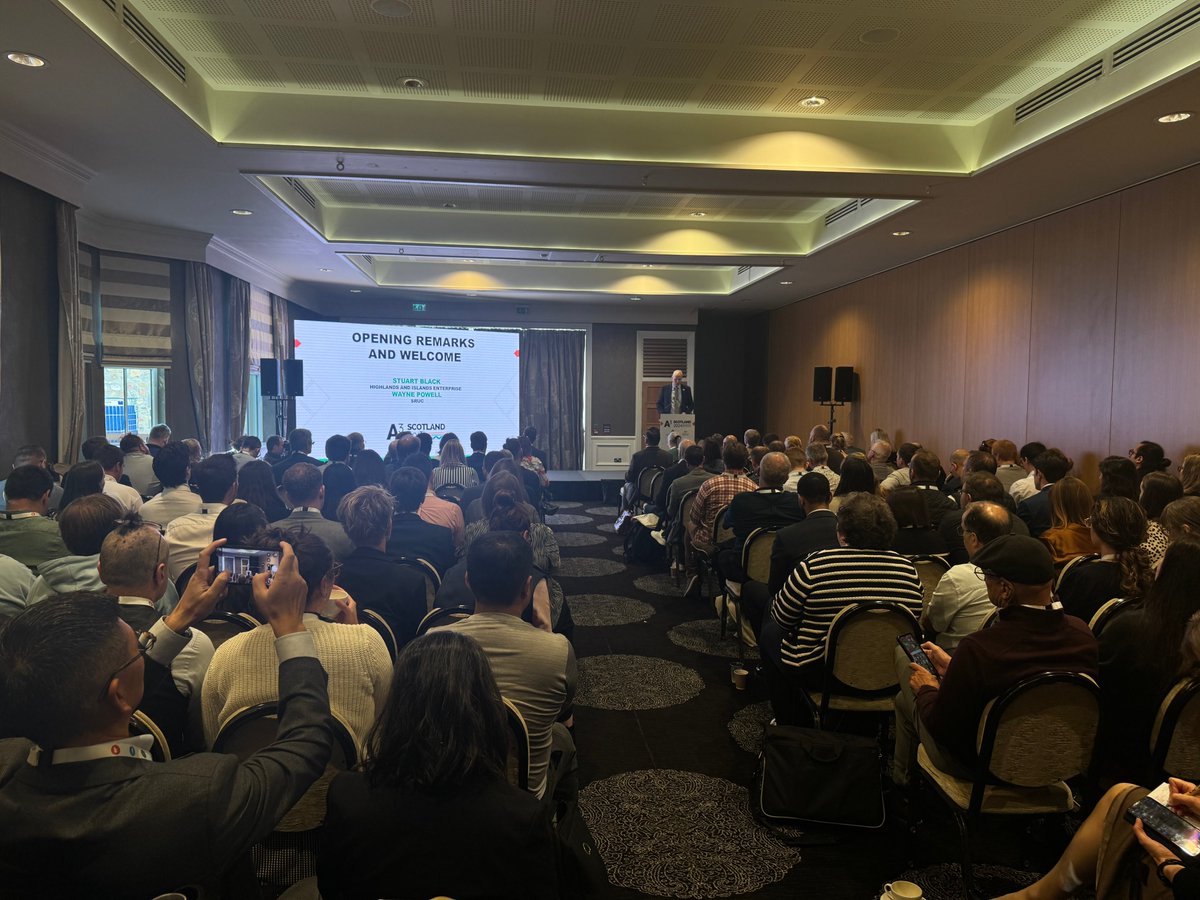 Welcome to A3 Scotland 2024 🎉

We are starting the day with a welcome from Stuart Black and Professor Wayne Powell. 

We are looking forward to an exciting 2 days with a range of fantastic speakers taking to the stage!