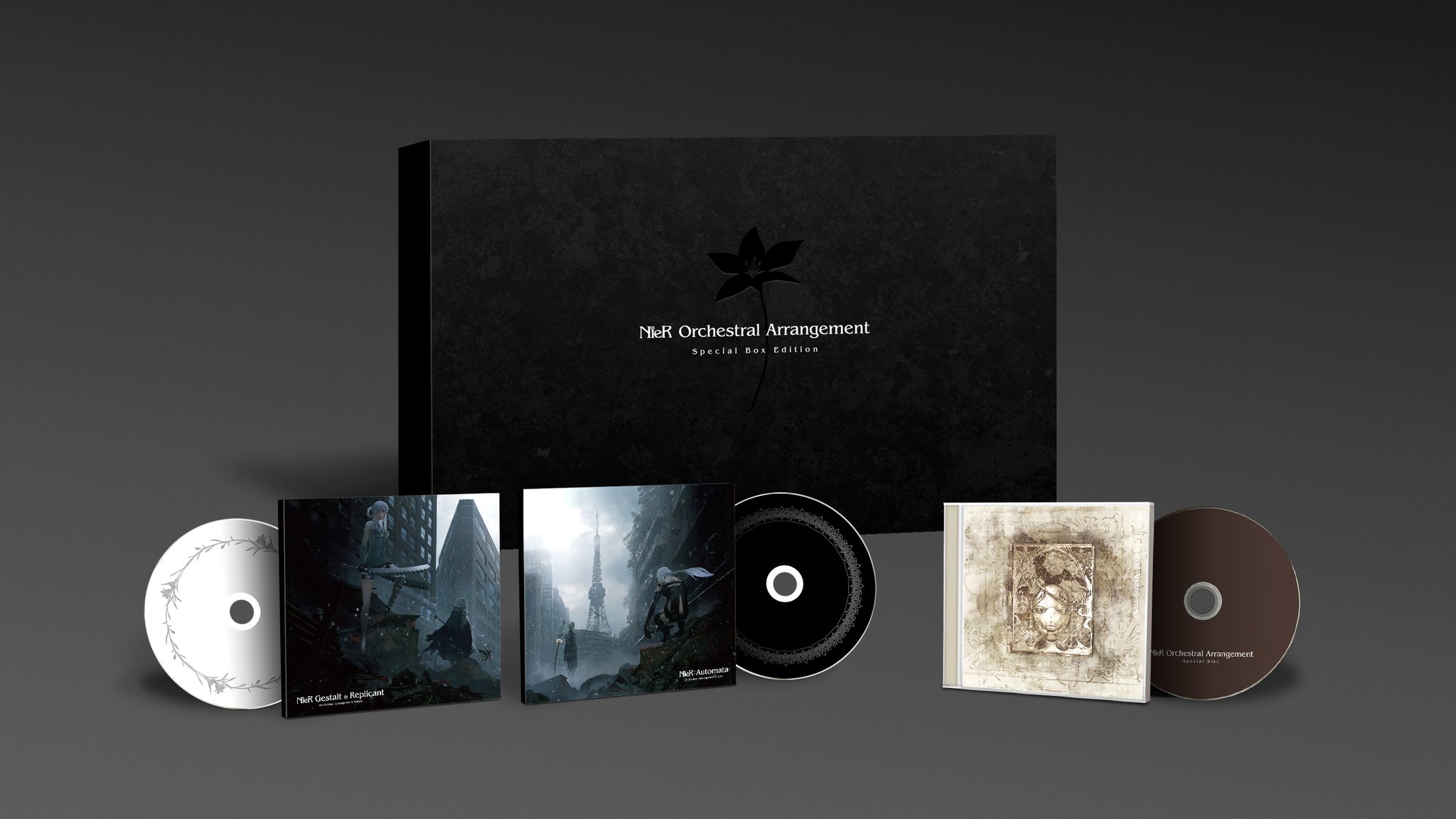 NieR Special Box Edition サイン　ヨコオ　斎藤　岡部 SQUARE ENIX MUSIC on X: 