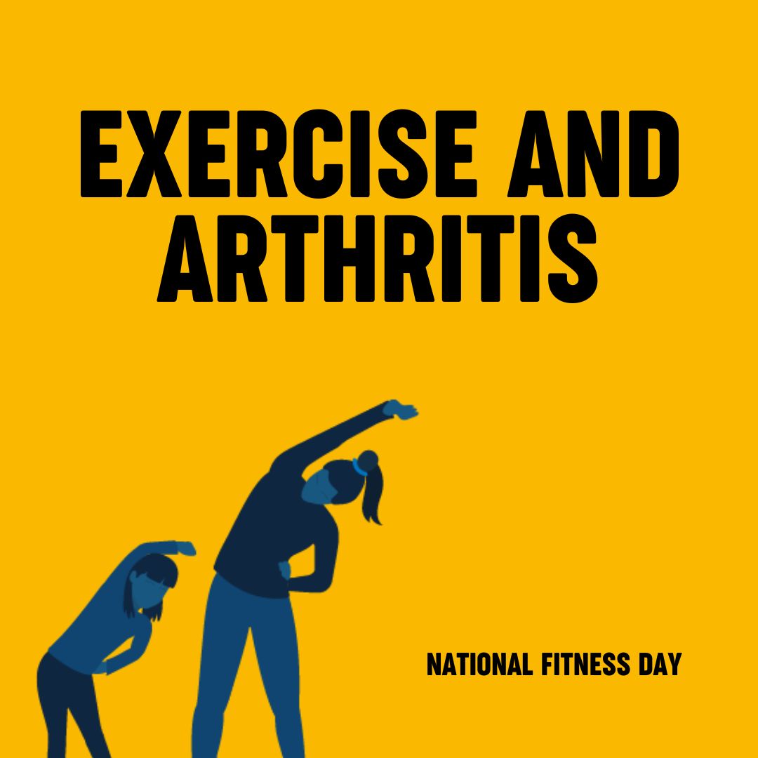 We know it isn't always easy to #exercise when you have #arthritis. But even a little movement can go a long way. Exercise has lots of benefits including helping to manage #pain. We have tons of free resources to help get you started: versusarthritis.org/about-arthriti… #NationalFitnessDay