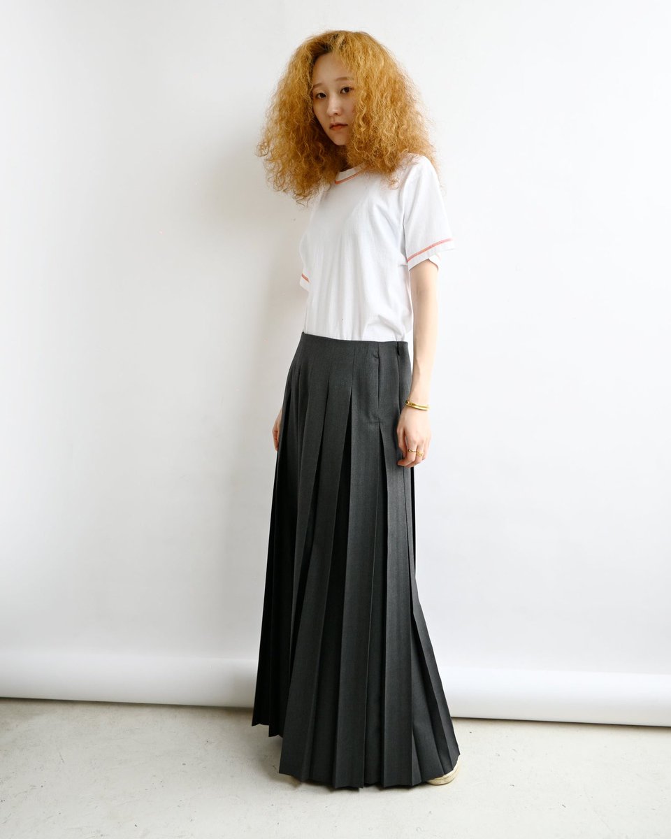 ⑤ studiolab404 / Angels Factory Pleated Skirt by 404 再販を