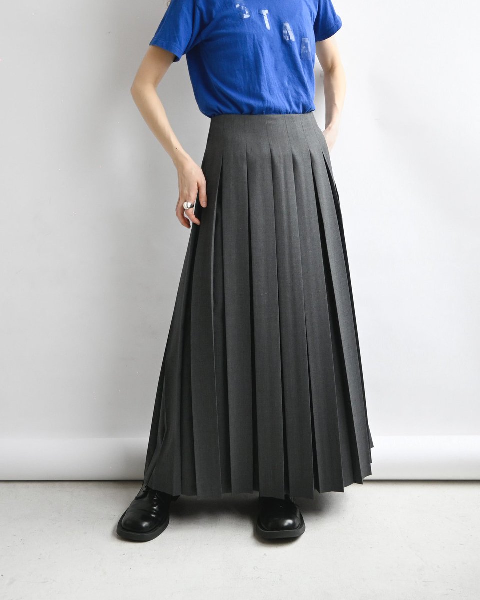 ⑤ studiolab404 / Angels Factory Pleated Skirt by 404 再販を