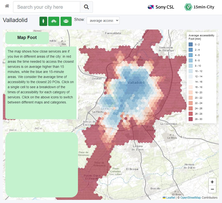 ¿Vives en una ciudad de 15 minutos? Consúltalo en este mapa interactivo creado a partir de los datos de GeoPandas y <a href="/openstreetmap/">OpenStreetMap</a>  whatif.sonycsl.it/15mincity/
