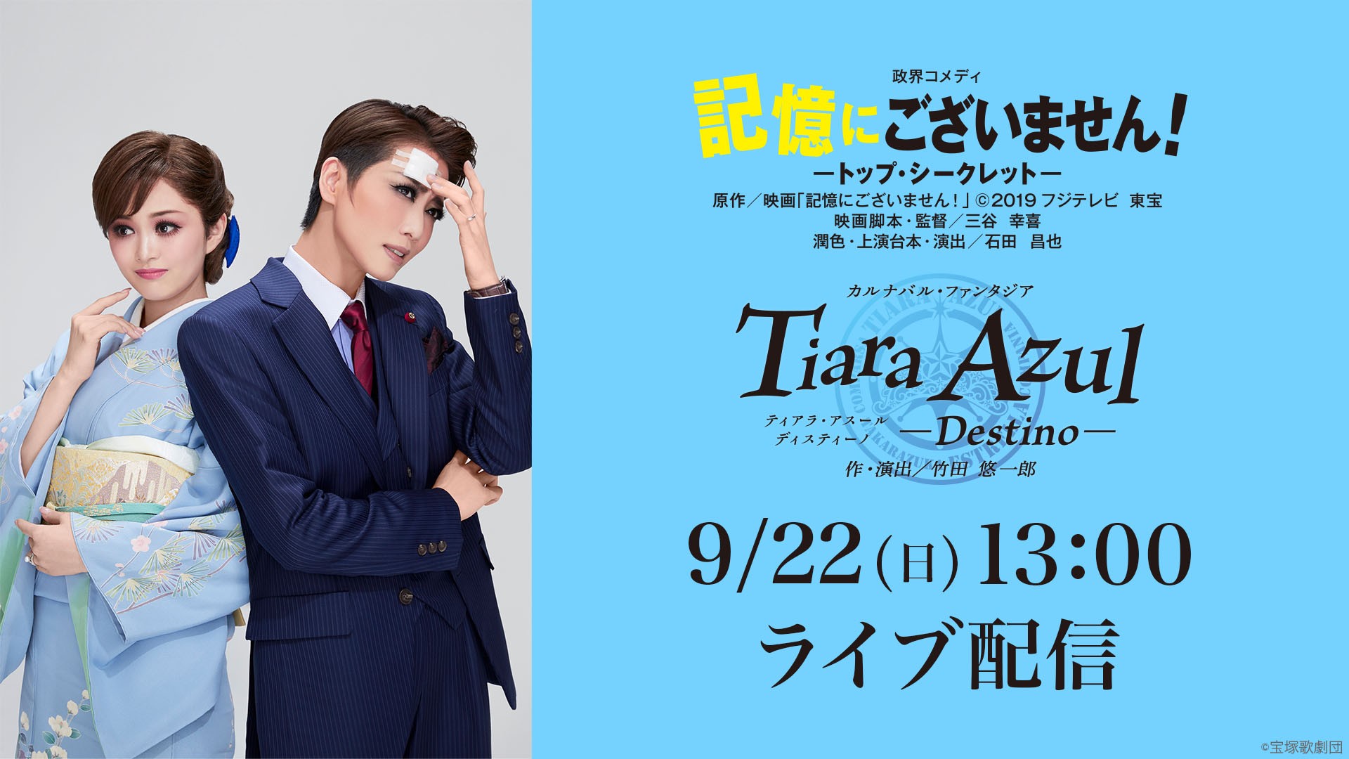 宝塚 星組公演 記憶にございません S席 1階 2枚 【公式通販】