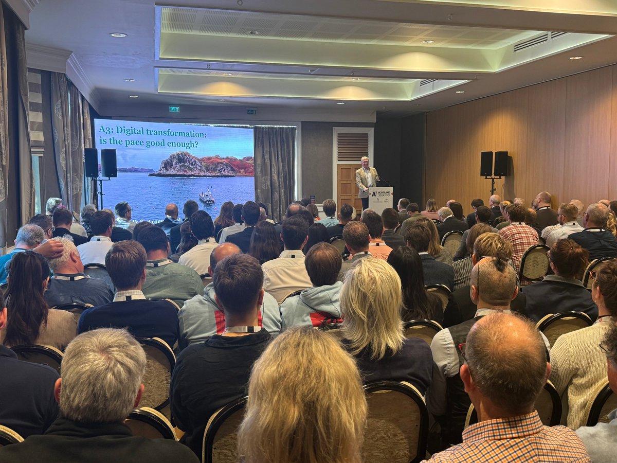 Dennis Overton takes to the stage for our first keynote of the day 🗣️

#A3Scotland2024
