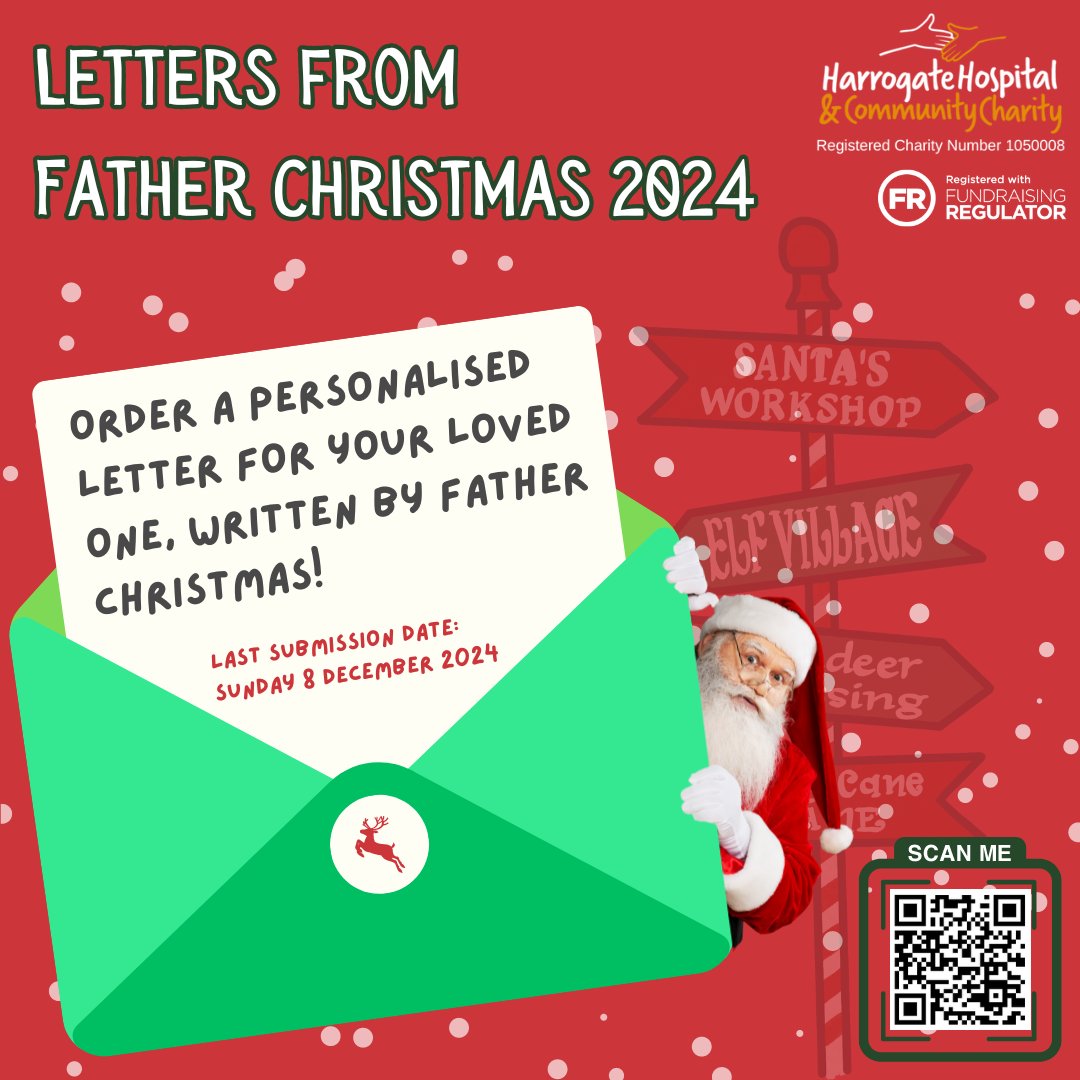 Are you on the nice list this year? Find out when you receive your personalised letter from Father Christmas that comes with an Official Nice List Certificate!🎅

Order your letter here - hhcc.co.uk/letters-from-f…
