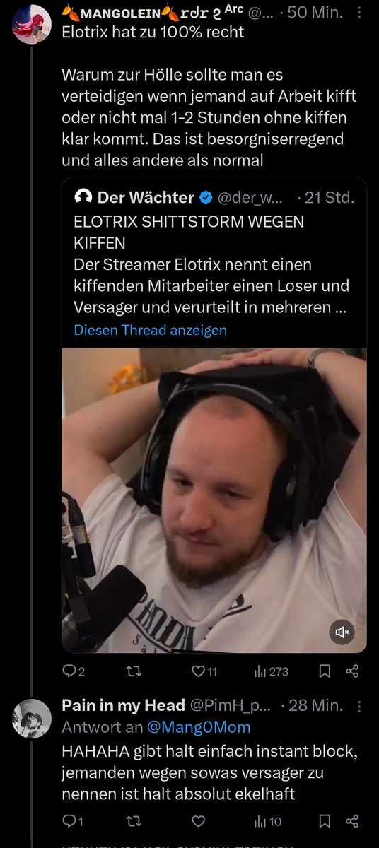 Kurzer Reminder, dass alle Kiffer Versager sind.