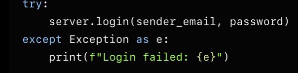 techandstream's tweet image. 🔐 Stay Secure: Never hardcode your email credentials! Use environment variables to store sensitive data like passwords. It’s safer and easier to manage. #PythonSecurity #EnvVars #BestPractices