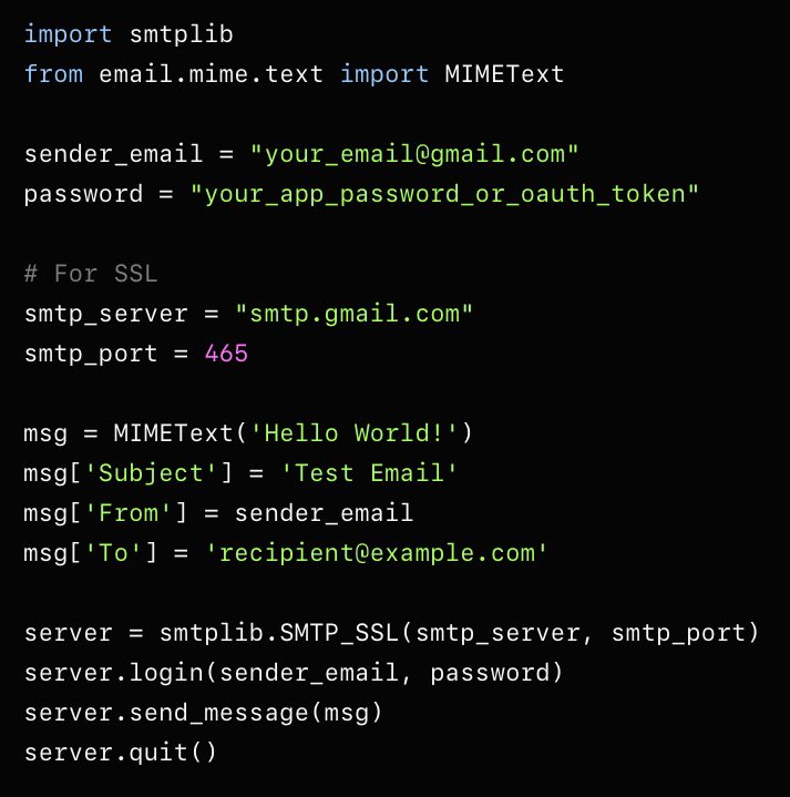 techandstream's tweet image. 🔐 Stay Secure: Never hardcode your email credentials! Use environment variables to store sensitive data like passwords. It’s safer and easier to manage. #PythonSecurity #EnvVars #BestPractices