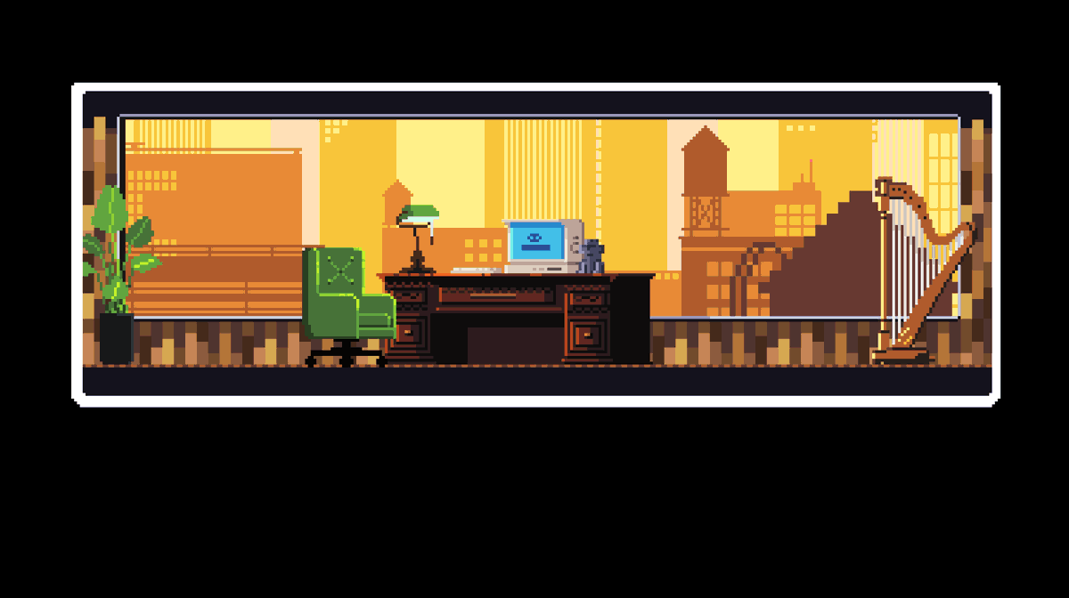 A collection of backgrounds I've been working on in different stages of completion.

#indiegame #indiedev #pixelartist #pixel #adventuregame