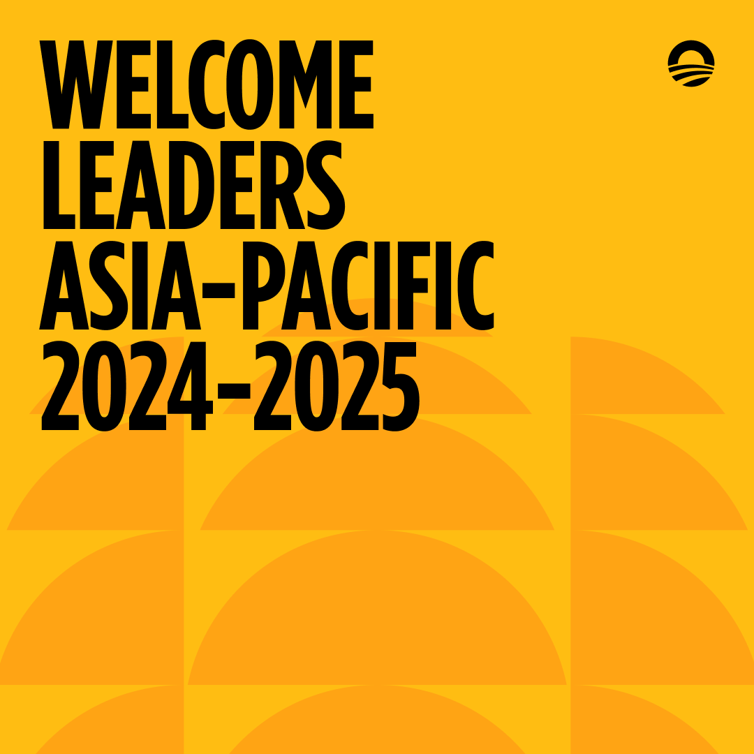 ObamaFoundation's tweet photo. Whether it’s amplifying Indigenous youth voices or improving access to education, our newest Leaders Asia-Pacific cohort is working to solve complex issues in their communities. https://t.co/4SZRiWOm4w