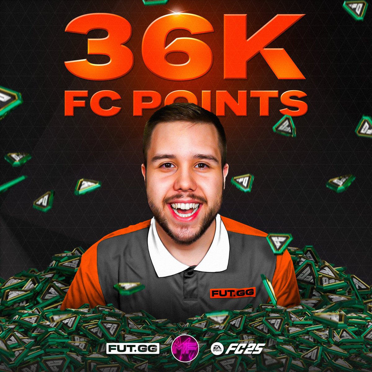 🚨 FC 25 FLASH GIVEAWAY 🚨

To celebrate signing with FUTGG I’m giving away 36,000 FC Points 🎉

To enter 👇
❤️ Like
🔁 Repost
🤝 Follow <a href="/FUTxGG/">FUT.GG</a> + <a href="/AuzioMF/">Auzio</a>

Get the FUTGG App for #FC25 Tactics, Evo Lab, Prices, SBCs and more!