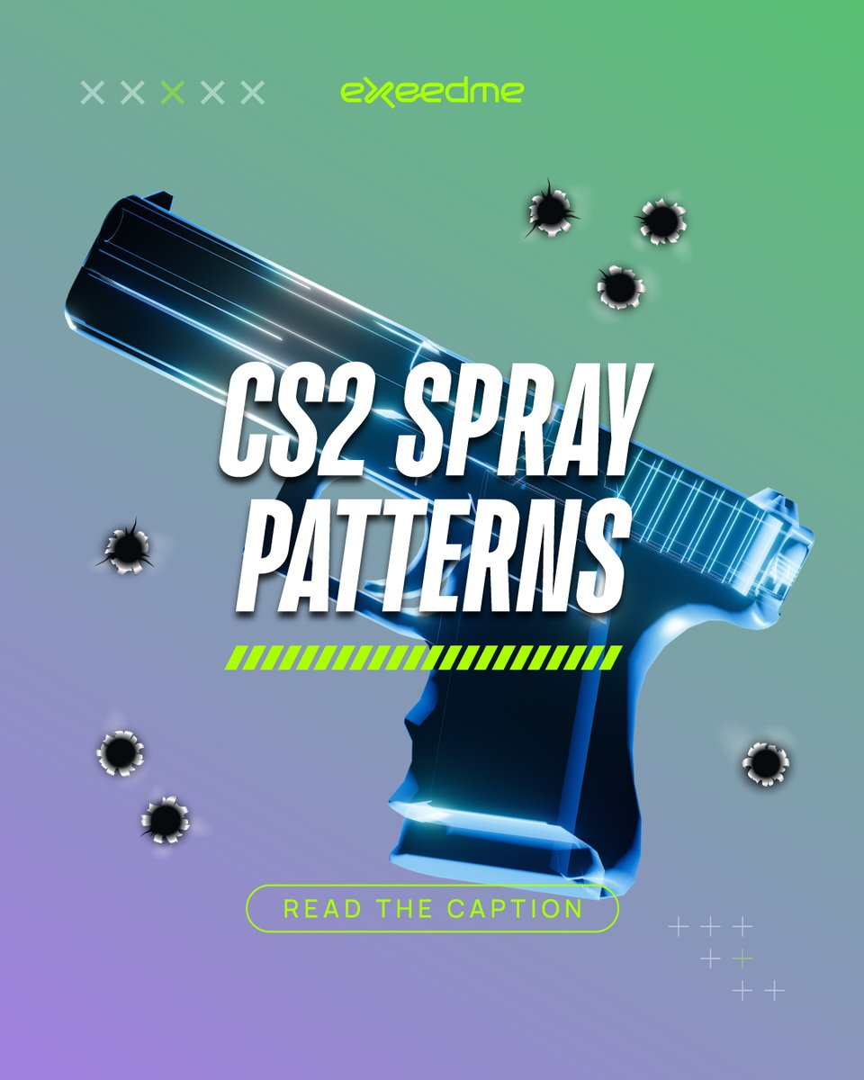 SkinsProtocol's tweet image. In CS2, mastering weapon spray patterns is crucial for gaining a tactical edge.🎯 Learn how to understand and control each weapon's unique spray pattern🔫

Curious to elevate your gameplay? 
bit.ly/3Tpxolb

Read more in our blog!

#CS2 #SprayControl #GamingTips #Exeedme