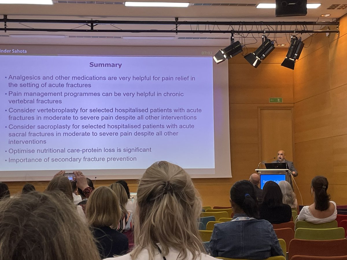 Íde O'Shaughnessy (@ideoshaughnessy) on Twitter photo <a href="/FF_Network/">Fragility Fracture Network (FFN)</a> Symposium @EUGMS2024
Pelvic fragility fractures: the overlooked osteoporotic fracture, with 60% presenting with co-existing sacral fractures.
Require optimisation of pain, nutritional intake, and early mobilization.
<a href="/EuGMSSociety/">EuGMS - European Geriatric Medicine Society</a> @ahernemer <a href="/amkilgannon/">AnnMarie Kilgannon</a> <a href="/FF_Network/">Fragility Fracture Network (FFN)</a> Symposium @EUGMS2024
Pelvic fragility fractures: the overlooked osteoporotic fracture, with 60% presenting with co-existing sacral fractures.
Require optimisation of pain, nutritional intake, and early mobilization.
<a href="/EuGMSSociety/">EuGMS - European Geriatric Medicine Society</a> @ahernemer <a href="/amkilgannon/">AnnMarie Kilgannon</a>