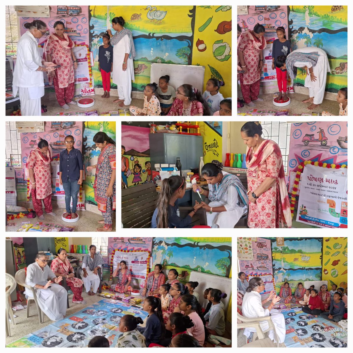 આજરોજ  રાજકોટ જિલ્લાના જેતપુર તાલુકામાં જેતલસર ગામ કેન્દ્ર નંબર 1 2 અને 3 માં એનિમિયા કેમ્પ યોજાયેલ હતો જેમાં કિશોરીનો HB ટેસ્ટ અને તેના વજન ઉચાઇ કરવામાં આવેલ તથા એનિમિયા રોકથામ પર ડોક્ટર દ્વારા સૂચનો આપવામાં આવેલ તથા સેજાના સુપરવાઇઝર કિશોરીઓને પૂર્ણા શક્તિ વિશે સમજ આપેલ