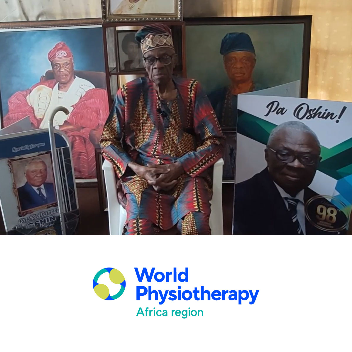 World Physiotherapy (@worldphysio1951) on Twitter photo Congratulations to Thompson Abayomi Oshin, the first ever recipient of the World Physiotherapy Africa region physiotherapy award. The president of the <a href="/ns_physio/">Nigeria Society of Physiotherapy</a>, Felix Oyinlola Odusanya, accepted the award on his behalf.
Watch his acceptance speech: youtu.be/YUqTxxKpEJ4 Congratulations to Thompson Abayomi Oshin, the first ever recipient of the World Physiotherapy Africa region physiotherapy award. The president of the <a href="/ns_physio/">Nigeria Society of Physiotherapy</a>, Felix Oyinlola Odusanya, accepted the award on his behalf.
Watch his acceptance speech: youtu.be/YUqTxxKpEJ4
