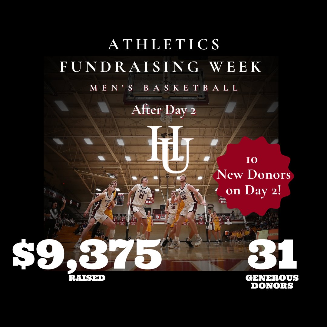 We are looking for 8⃣ new donors on Day 3⃣
So close to our $10,000 goal and we need YOU!
GIVE NOW ⬇️
givecampus.com/campaigns/4932…