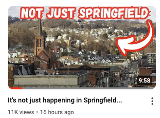 DGingerWrong's tweet photo. It's not even happening in Springfield

Depressed Ginger is at it once again spreading misinformation https://t.co/zGsxk6Hruz