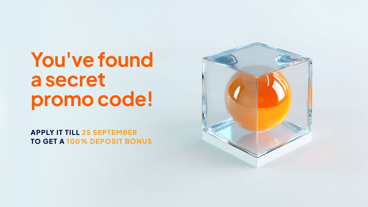 OctaWorldwide's tweet photo. Wow, it's a secret promo code to boost your trading!
You can get a 100% deposit bonus only until 25 September. 

Apply this promo code - JUSTFUN - vie the link: https://t.co/4qWAYNTCRY and trade, trade, trade!

#forexpromocode #depositbonus #tradewithbonus #forexbonus #tradingbonus
