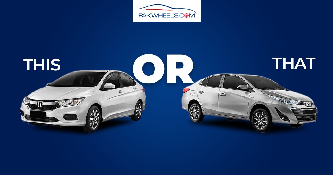 PakWheels's tweet image. Team Honda City or Team Toyota Yaris? 🚗😀

Buy used cars from here: ow.ly/m0iO50Q3Np7

#PakWheels #PWBuy #ThisOrThat #ChooseYourFavouriteCar