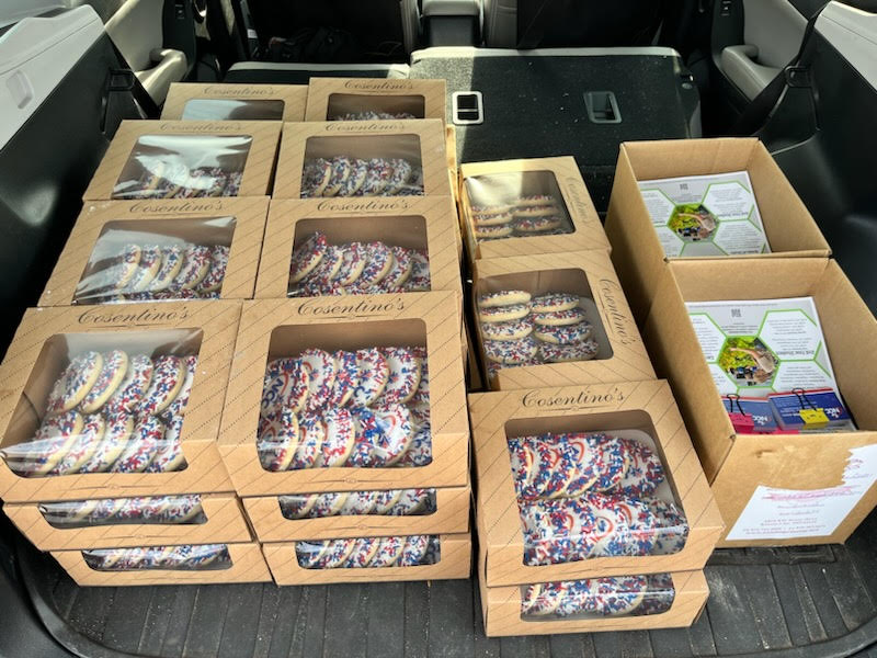 Our Student Services team is spreading smiles and treats today! On the road delivering goodies to our awesome Northland Career Center partners. #NCCRocks