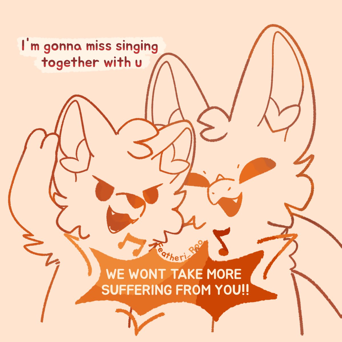 Featheri_Roo's tweet image. A special gift for my dear friend and mentor @KitsuneShrine 💕

(1/2)
#furryart #furry #Illustrator #fursuitmaker #comic