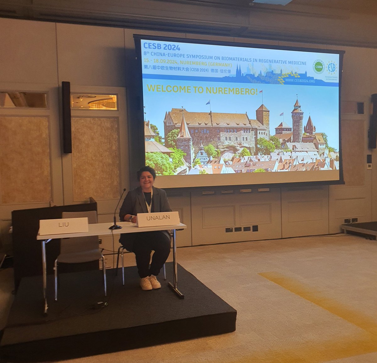 On the final day of #CESB2024 in Nuremberg, I had the pleasure of co-chairing the 'Cardiovascular Applications' session alongside Dr. Yang Liu. I would like to extend my gratitude to the organizers for hosting.<a href="/Boccaccini_Lab/">Biomaterials_Erlangen</a>