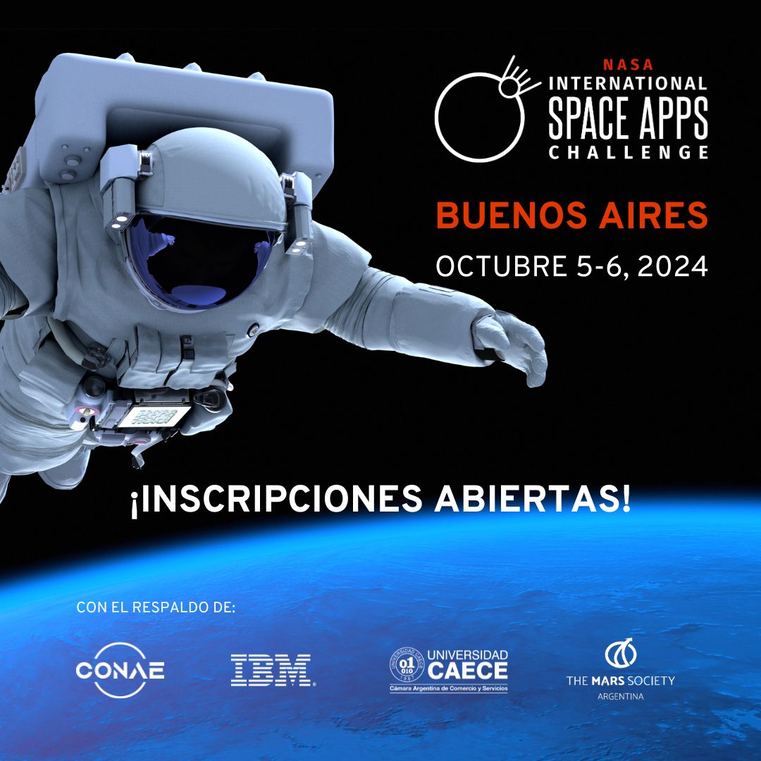 SpaceApps Baires tweet media