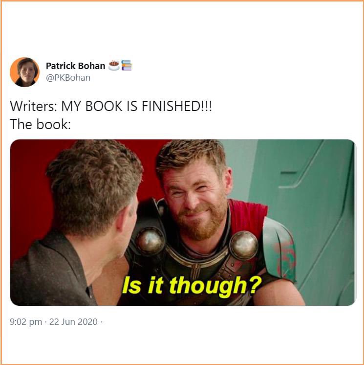 😂😂😂
So. Much. Editing.