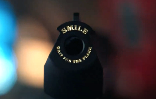 DeployedTeacher's tweet photo. The pager attack reminds me of the scene in the newest Deadpool movie, where a closeup of the end of his pointed gun barrel, in white letters, reads - Smile, Wait For The Flash.
That should have been the message on the pagers when they beeped. 💥 https://t.co/0yE8vwoGFM
