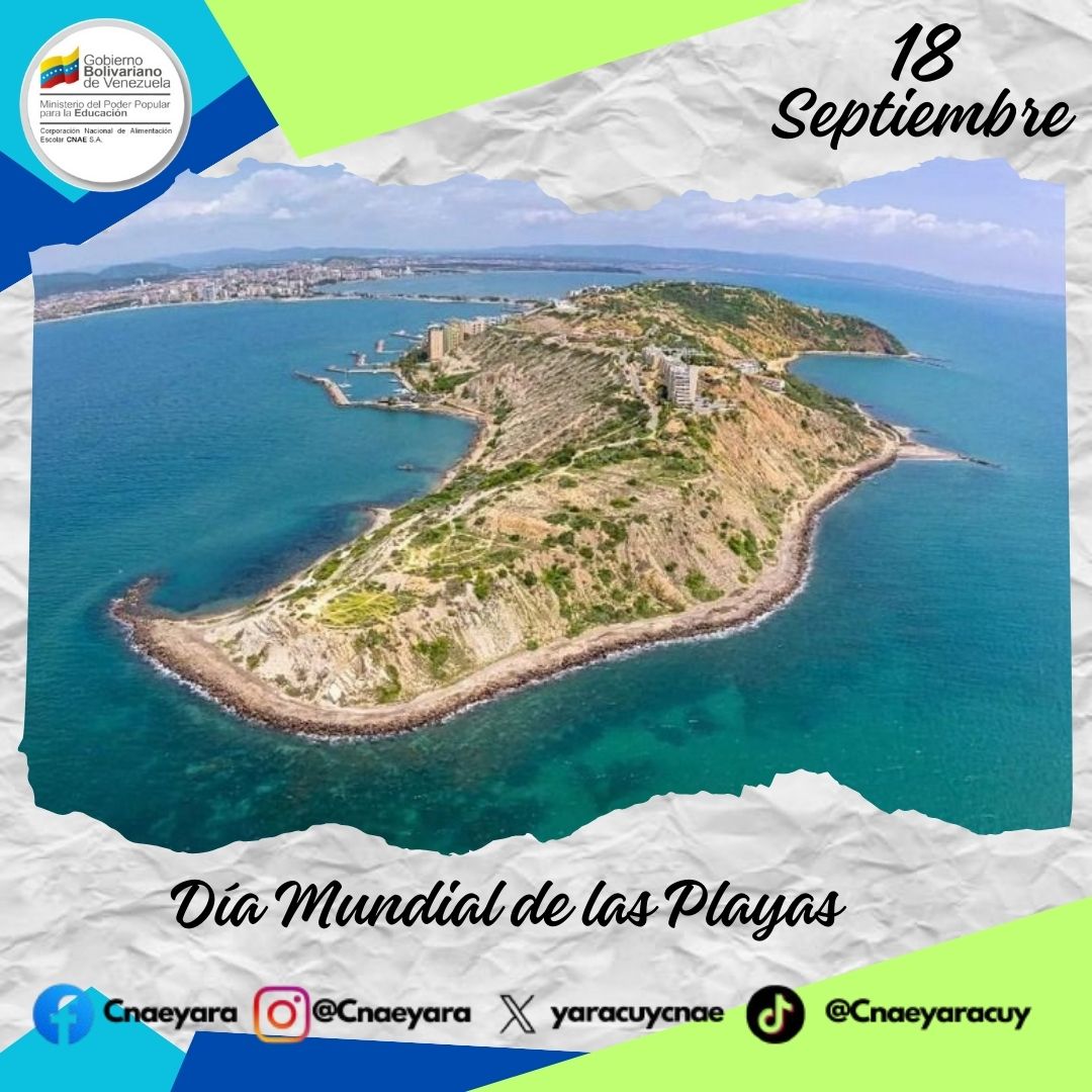 #18Sept San Felipe || Cada 18 de Septiembre se conmemora el Día Mundial de las Playas, a fin de generar conciencia en la población acerca de la conservación de los espacios marinos y del medio ambiente.

<a href="/cnaeoficial/">cnaeoficial</a> <a href="/HectoRodriguez/">Héctor Rodríguez C.</a>