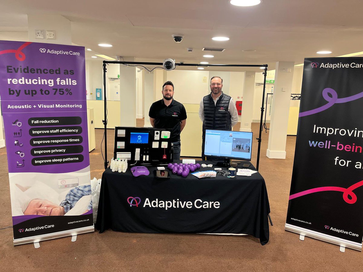 Adaptivecaresol's tweet photo. We’ve had some fantastic conversations today at Customer Engagement Conference! A big thank you to everyone who stopped by our stand. If you haven't had the chance to visit us yet, be sure to come on over and see a snippet of our technology in action!

#AdaptiveCare https://t.co/hve1tXpuzG