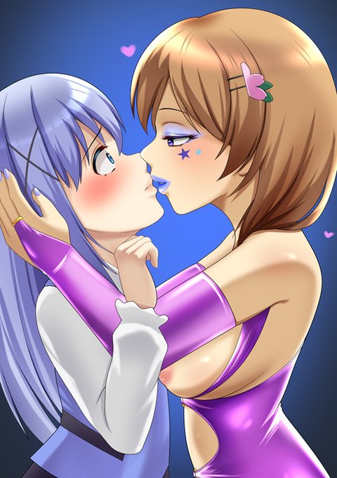 ビッチ化したココアさんに迫られるチノちゃん 