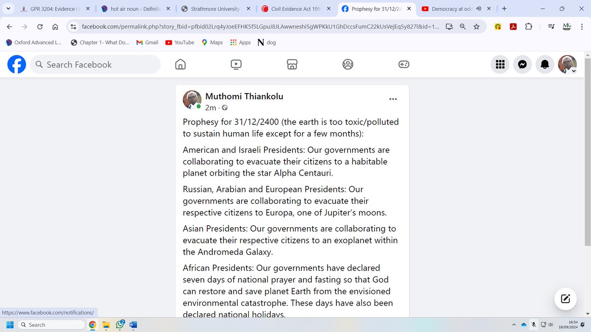 Dr Muthomi Thiankolu (@mthiankolu) on Twitter photo 