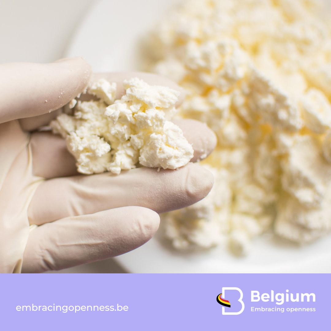 Belgium (@belgium) on Twitter photo 💡 Ghent-based startup Those Vegan Cowboys made cheese of non-animal origin in its laboratory.
👨🔬 Collaborating with <a href="/ResearchUGent/">Ghent University Research</a> & <a href="/WUR/">Wageningen U&R</a>, it developed synthetic casein in 2022.
🌿 An #innovative experiment offering new #sustainable options to lower the carbon footprint! 💡 Ghent-based startup Those Vegan Cowboys made cheese of non-animal origin in its laboratory.
👨🔬 Collaborating with <a href="/ResearchUGent/">Ghent University Research</a> & <a href="/WUR/">Wageningen U&R</a>, it developed synthetic casein in 2022.
🌿 An #innovative experiment offering new #sustainable options to lower the carbon footprint!