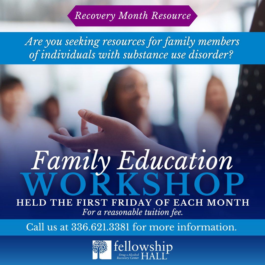 fellowship_hall's tweet photo. Call us today or visit the website for more information https://t.co/EZhcjcw3Zl 

We’ve been helping people find recovery for more than 50 years. We are here to help. Call  us at 336-553-6596 https://t.co/muT2Hd3WDu