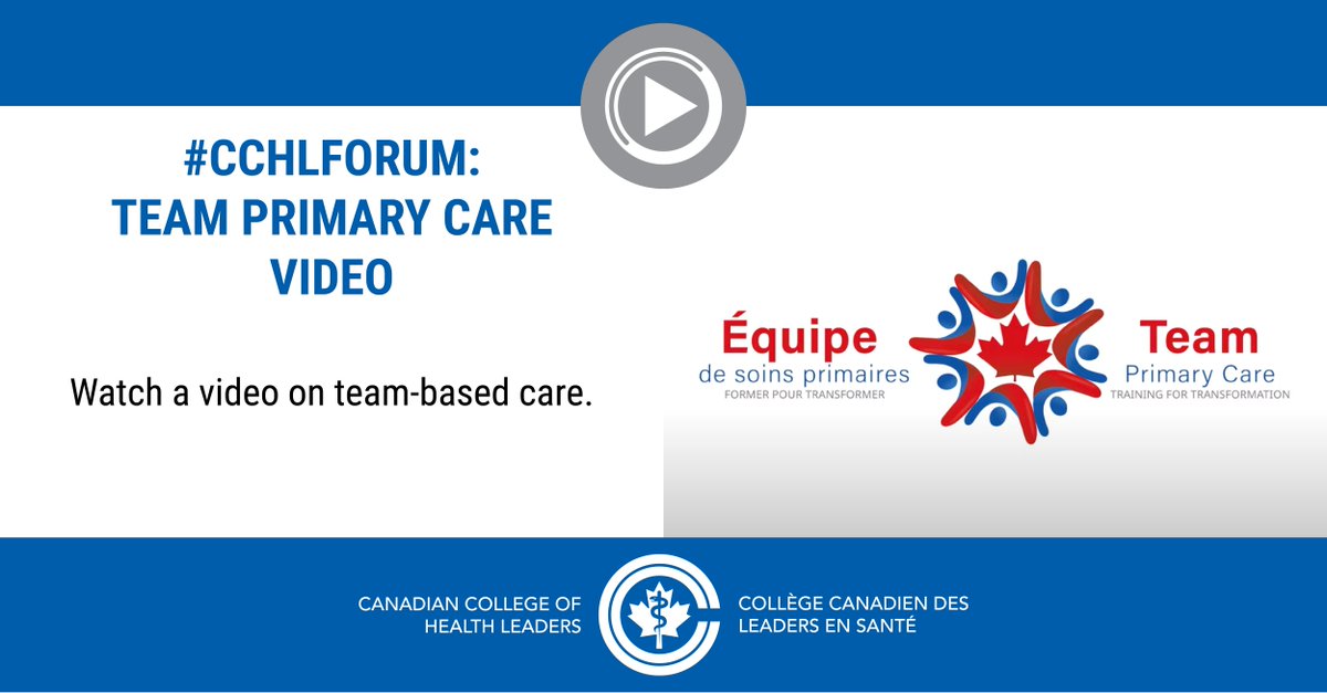 CCHL_CCLS's tweet image. Implementing team-based primary care necessitates a comprehensive system strategy. Checkout the video on team-based care on the TPC homepage. @TPC_ESP @SAGEHealthInfo #TrainingForTransformation #CCHLeaders #CCHLForum &amp;gt; bit.ly/3yx0Vm5