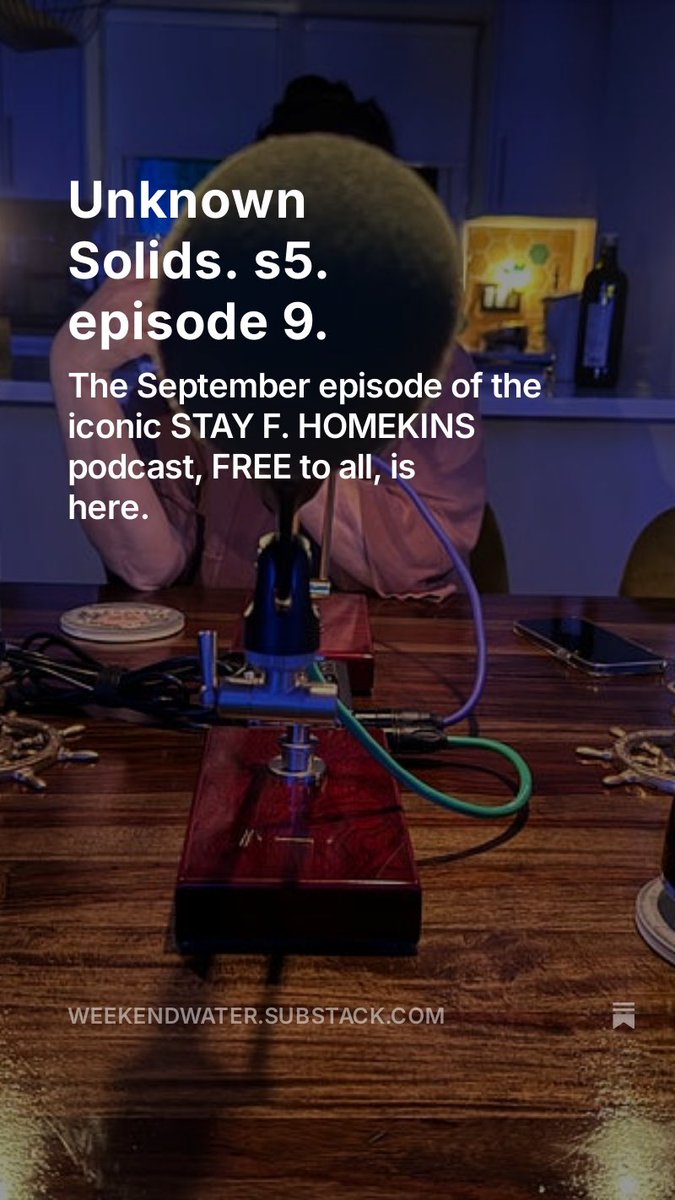 Paul’s back from the U.K. while Janie talks politics as the duo try to get the attention of <a href="/moccamasterusa/">Moccamaster USA</a>. Listen to our new, after dinner convo here: open.substack.com/pub/weekendwat…