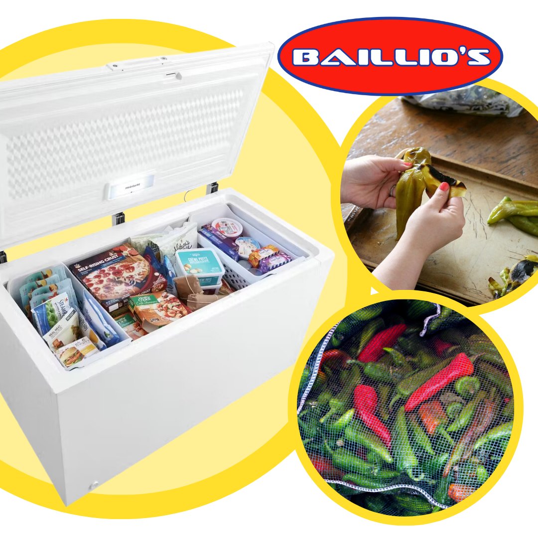 Baillios's tweet image. Green chile season is here! 🌶️Make sure you're stocked up for the winter with a new deep freezer. Preserve the flavor of New Mexico's favorite for year-round enjoyment. ow.ly/nMnf50SRrrE
#Baillios #DeepFreezer #GreenChile #NewMexico