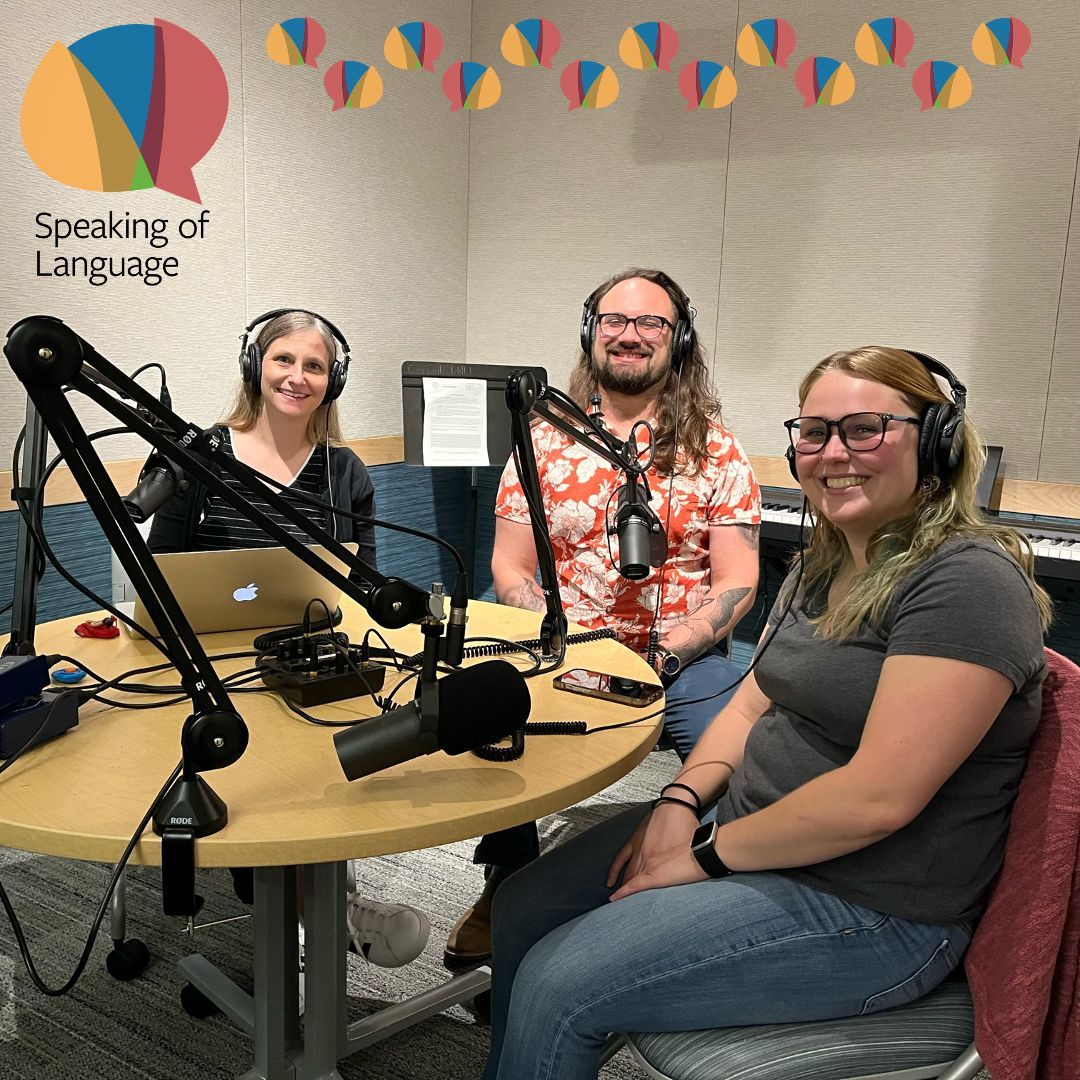 CornellLRC's tweet image. Another Wednesday, another #SpeakingOfLanguage episode. 🎙

We meet Ashley Griffith, the new Engagement and Outreach Coordinator joining our team at the Language Resource Center.

Listen in &amp;amp; like us!

lrc.cornell.edu/podcast

#quietscheentchen